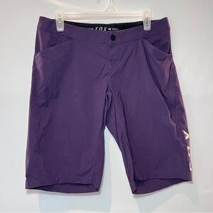 Fox Women’s Purple Ranger Shorts Size Medium
